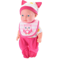 Пупс, 533-I-1-255-Q, 24 см, звук, на батарейках (В асортименті)