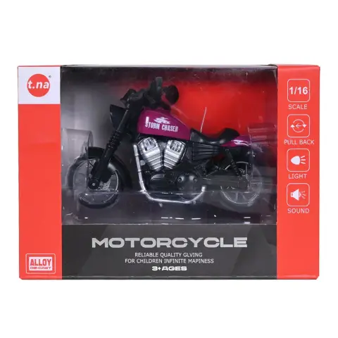 Мотоцикл, TN1231, з музичними та світловими ефектами, інерція (В асортименті)