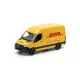 Металевий інерційний автобус Mercedes-Benz Sprinter DHL Edition 5", відкриваються двері