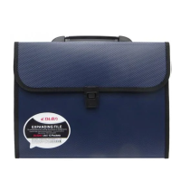 Папка-портфель ПВХ з 13 файлами, 32x26x3 см, DL-5255 (В асортименті)