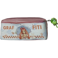 Пенал-косметичка із підвіскою Цукерка, 2 змійки, 8601 (В асортименті)