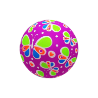 М’яч, BT-PB-0199, 60 г, 9 дюймів, метелики