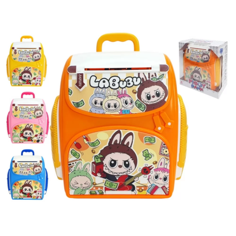 Термінал Labubu, 21x19x10 см, сейф, звук, світло, 5 кольорів