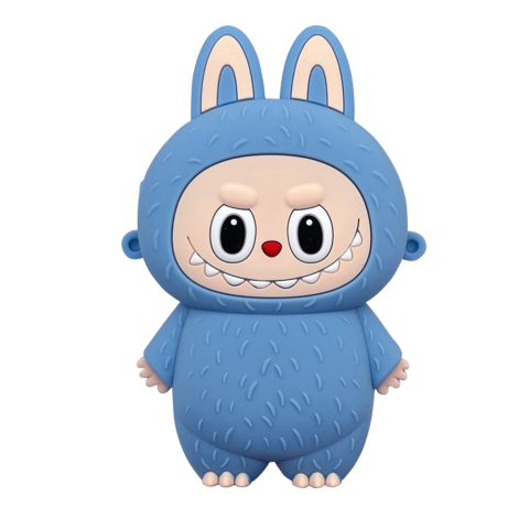 Сумочка Labubu, 13.5x10x3 см, вушка, 1 відділення, застібка-блискавка, силікон, довга ручка, 13x15x13 см