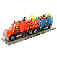 Трейлер інерційний, з причепом, тварини 6 шт. (В асортименті)