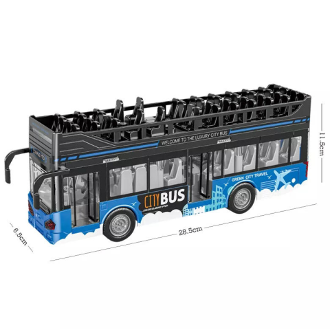 Автобус, звук, світло, на батарейках (В асортименті)