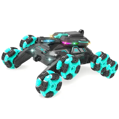 Танк на радіокеруванні, 2.4G, 22 см, пара, музика, USB (В асортименті)