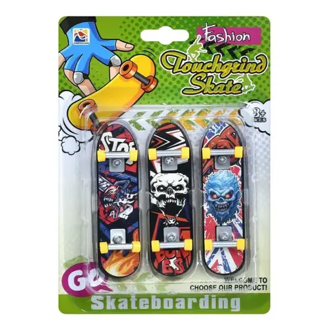 Набір фінгербордів, 3 міні-скейти 9.7 см (В асортименті)
