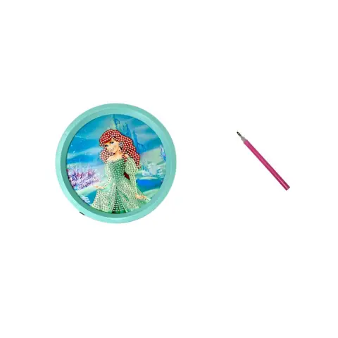 Алмазна мозаїка Принцеси 18 см