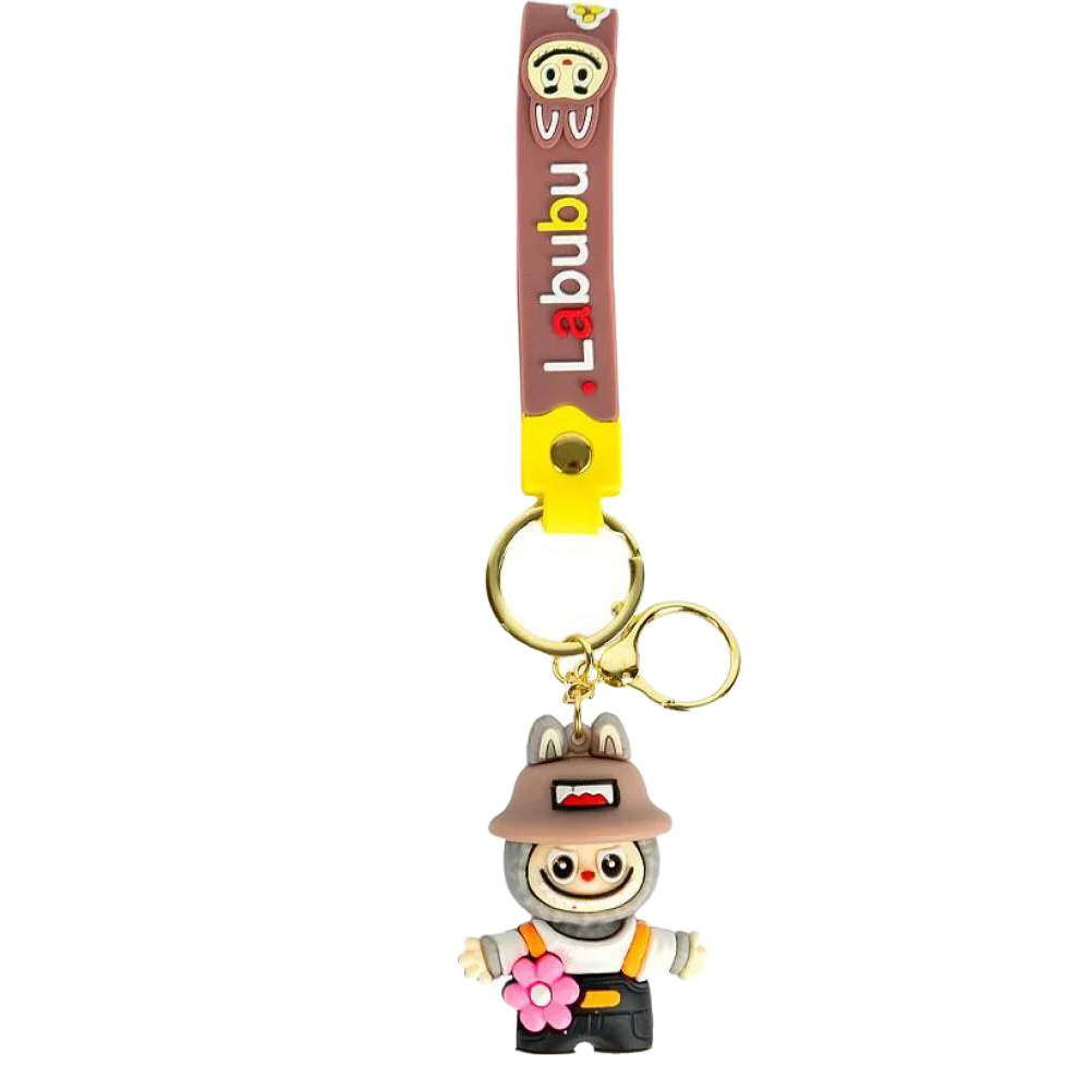 Брелок силиконовый с фигуркой Монстрик 892-4 //