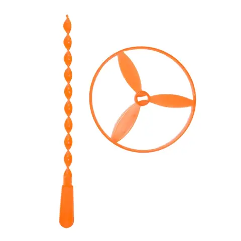 Вертушка 15 см паличка 34 см на запуску світло мікс TD2023148