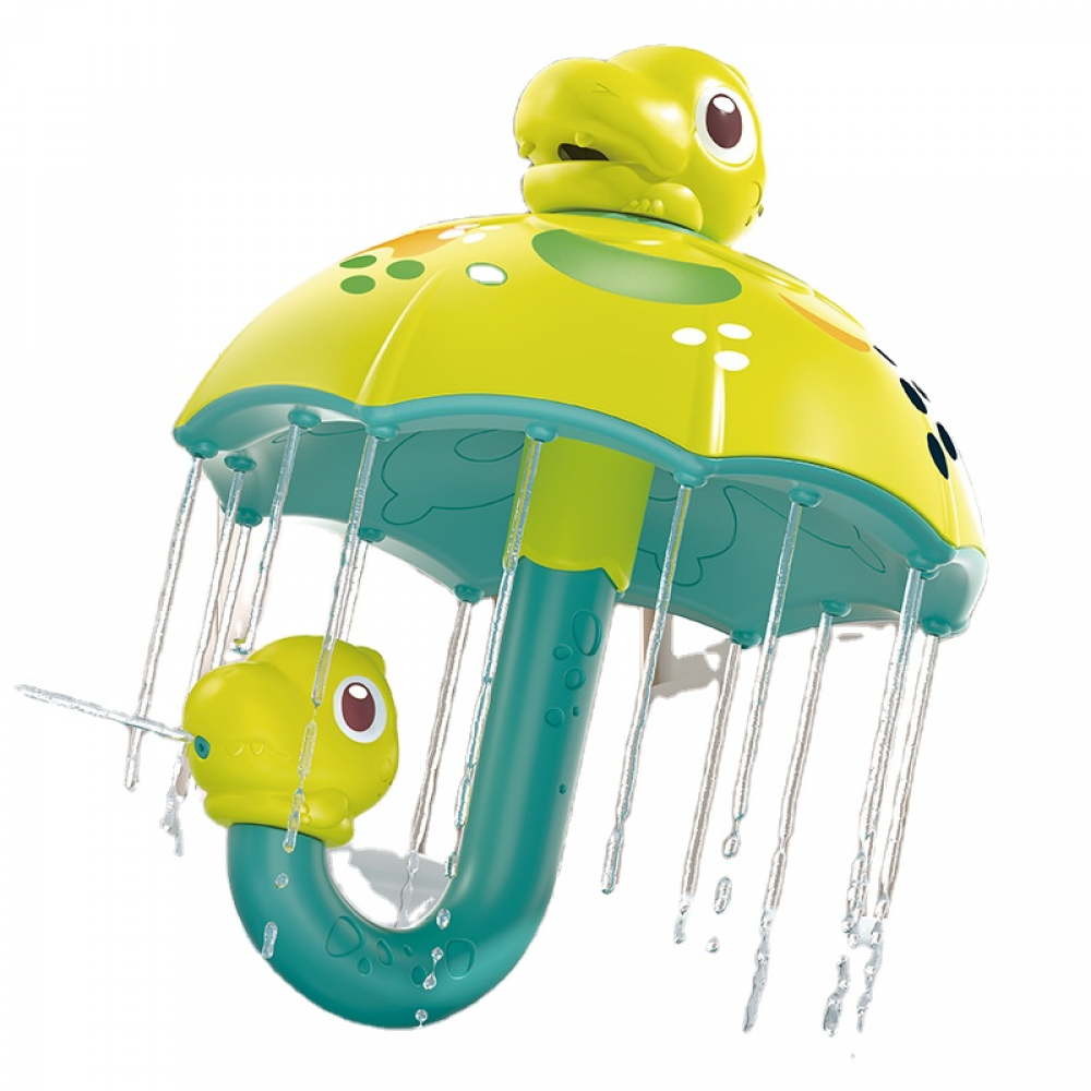 Гра для ванни "Парасолька" діаметр купола 15 см, оберт голови динозаврика на 360 градусів 1801