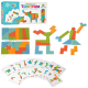 Дерев'яна іграшка Limo Toy "Танграм" 21 фігура, 20 карточок MD2447