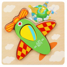 Деревян. вкладыши микс видов, в п/э 14,8*1,2*14,8см /200/