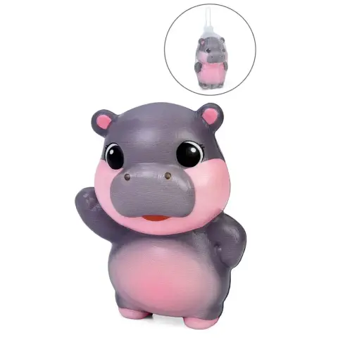 Бегемотик сквіш антистрес з ароматом 10 см