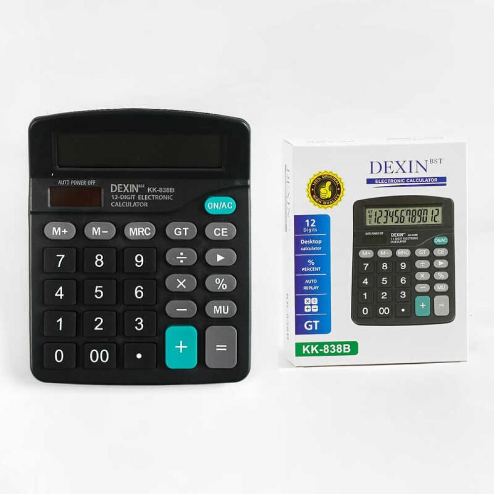 Калькулятор настільний, сонячна батарея, від батарейки C62166