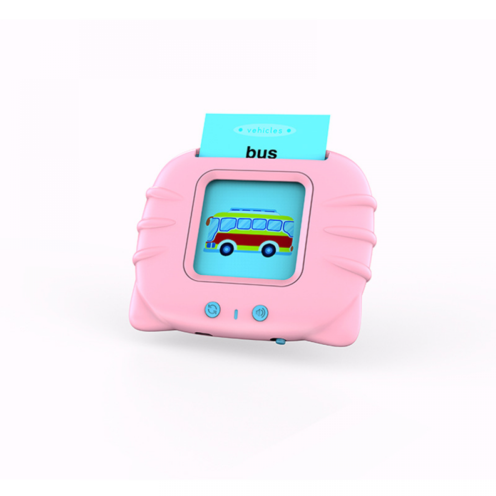 Картридер Знань "WToys", 2 кольори, ОЗВУЧ. УКР. МОВОЮ, USB-кабель, регулювання гучності, 112 карток, 224 зображення, 18 тем, абетка, вірші, пісеньки, казки, в кор. /60/