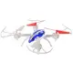 Квадрокоптер на радіокеруванні 2,4G акумулятор USB 33 см світло запасні лопаті (в асортименті) AF962
