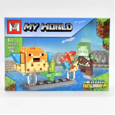 Конструктор дитячий "Блоковий світ" MG600, 8 видів від 40 деталей