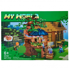 Конструктор Будиночок на дереві 587дет. в кор. 48*35*6см