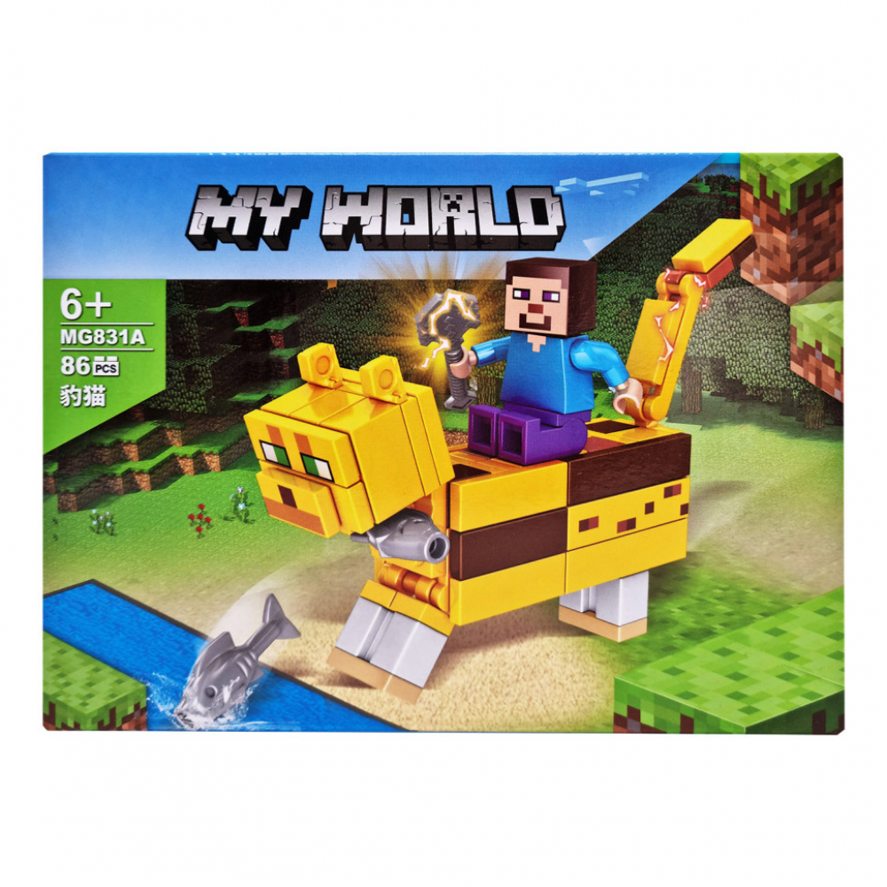 Конструктор Майнкрафт від 74дет 19*14*5см (в асортименті)