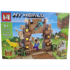 Конструктор minecraft MG1182 від 287 дет. (в асортименті)