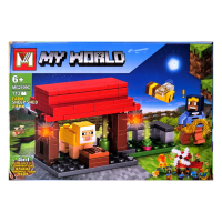 Конструктор Minecraft від 100 деталей (в асортименті)
