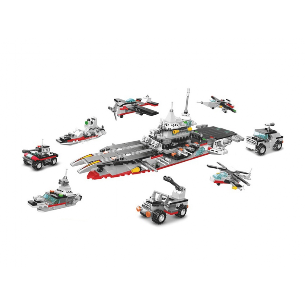 Конструктор військова техніка, 2в1, (від 64дет) (в асортименті)