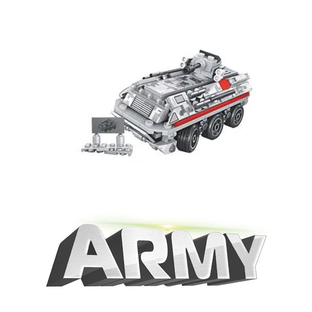 Конструктор військовий транспорт від 174дет, (в асортименті)