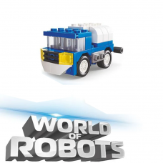 Конструктор міська серія, спецтранспорт 2в1, інерція, від 45дет, (в асортименті)