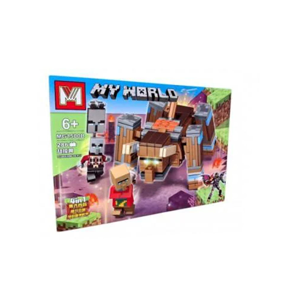 Конструктор Minecraft (271+дет.) (в асортименті)