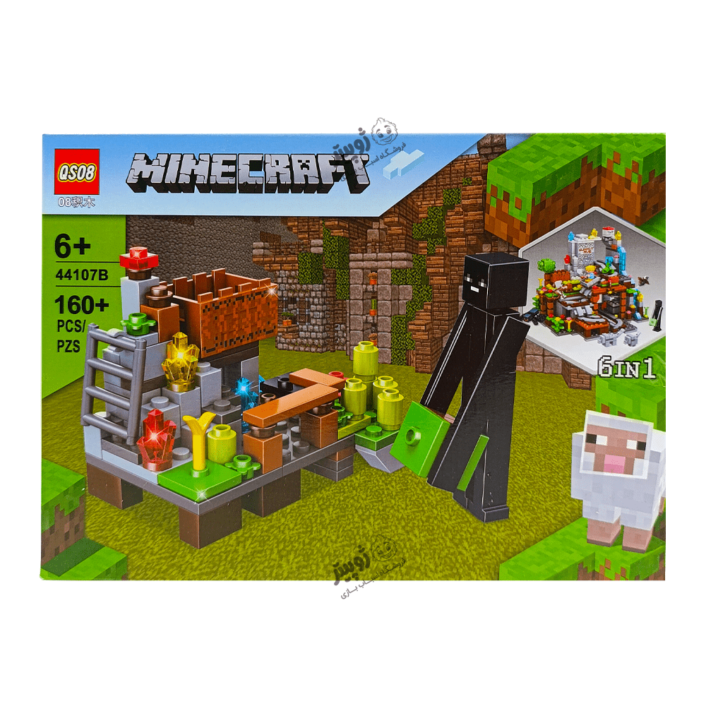 Конструктор Minecraft 44107 (160+дет..) в асортименті