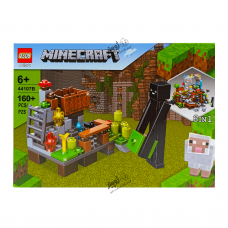 Конструктор Minecraft 44107 (160+дет..) в асортименті