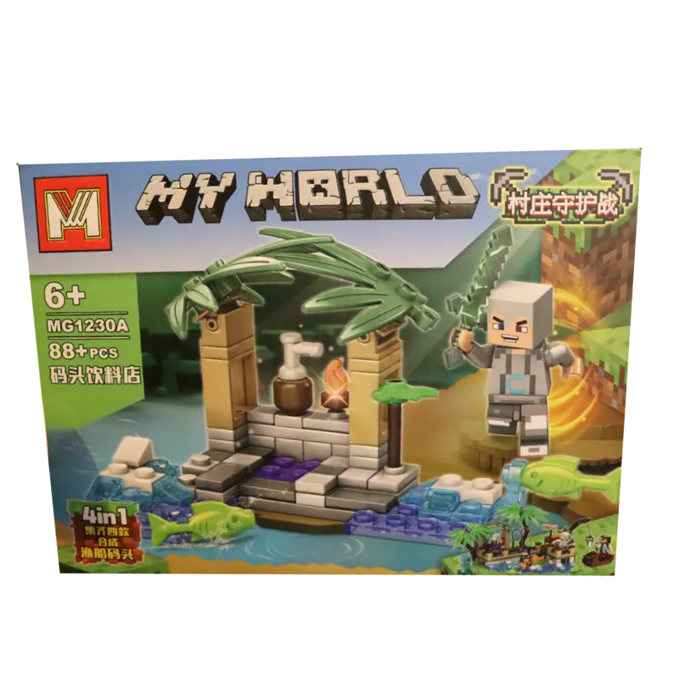 Конструктор Minecraft MG1230 80+дет. (В асортименті)