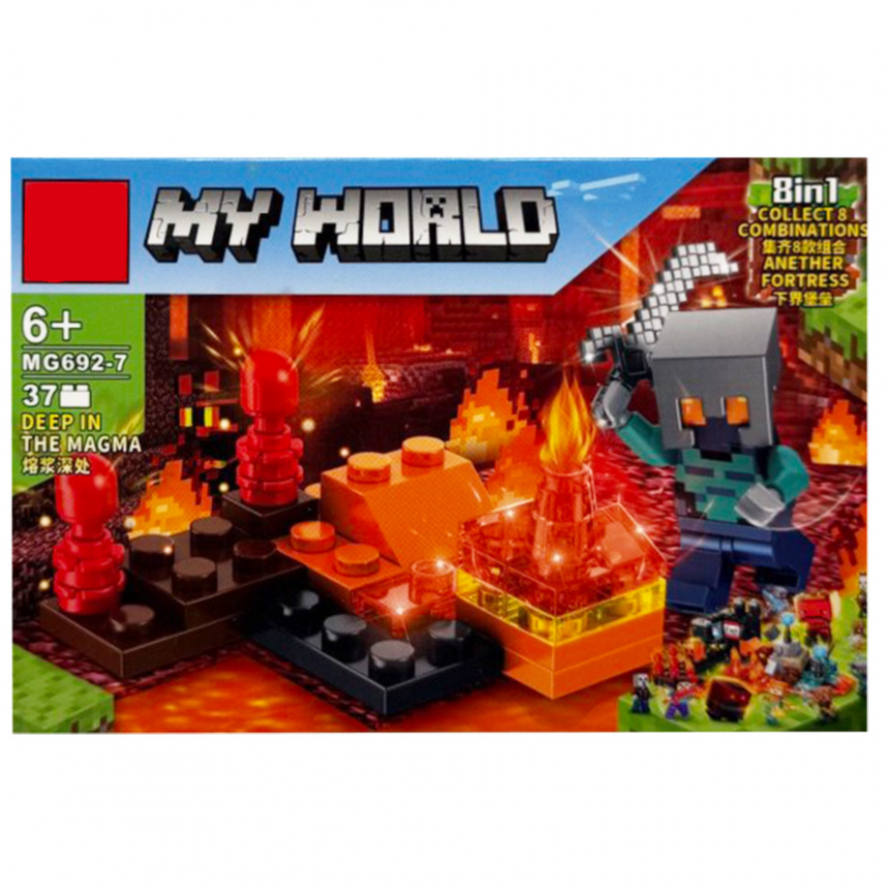 Конструктор Minecraft MG692 37+ дет. (в асортименті)