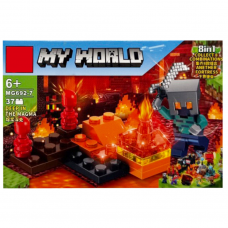 Конструктор Minecraft MG692 37+ дет. (в асортименті)