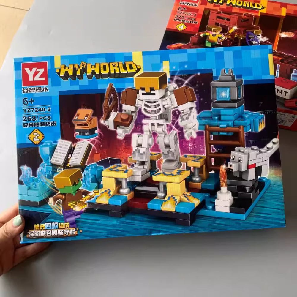 Конструктор Minecraft YZ7240 270+дет. (в асортименті)