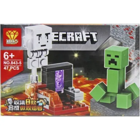 Конструктор герої Minecraft 48-55 деталей (в асортименті)