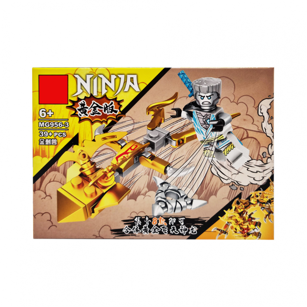 Конструктор дитячий NINJAGO MG956 із фігуркою героя від 40 дет (в асортименті)