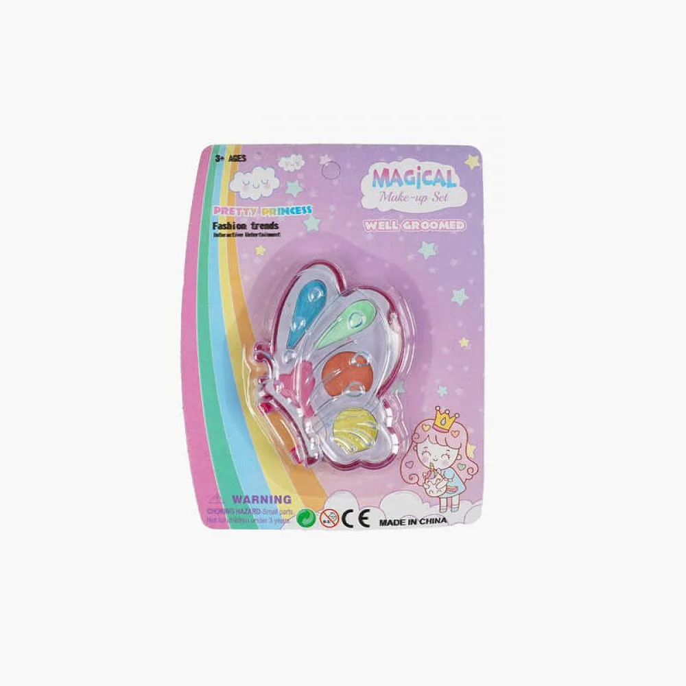 Косметика 2 види, тіні для повік, аплікатор, на листі 14*2*18 см 