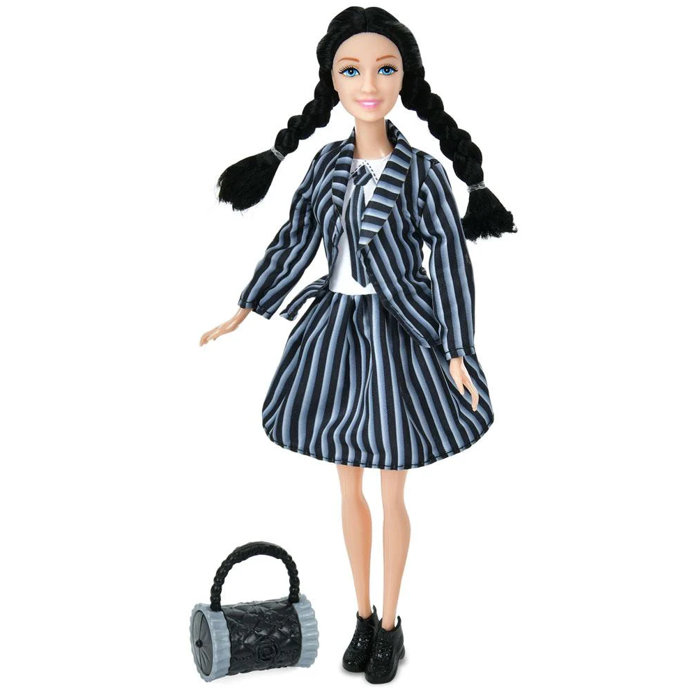 Лялька Венздей, 28см, аксесуар, 2 види, в кор-ці, 31-16-5см /48/