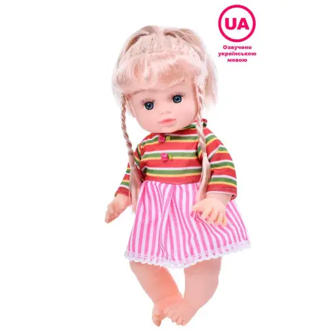 Лялька Оксаночка 33 см музика українською пісня рахує гра у схованки вірш (в асортименті) M5058-1IUA