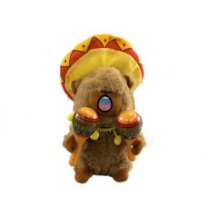 М'яка інтерактивна іграшка Капібара повторюшка //