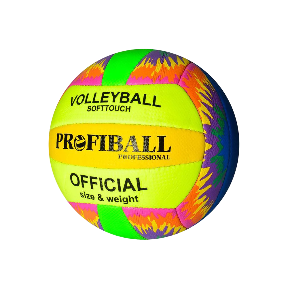 М'яч волейбольний офіційн розмір,ПУ,2 мм,ручна робота,18панелей,260-280г,3 кольори,п/е /30/