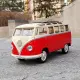 Машинка металева Volkswagen T1 1:30 АВТОПРОМ світло звук двері (В асортименті) 68356