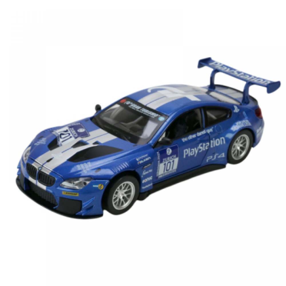 машина металл "автопром",1:32 bmw m6 gt3. 18*9*8см 68325