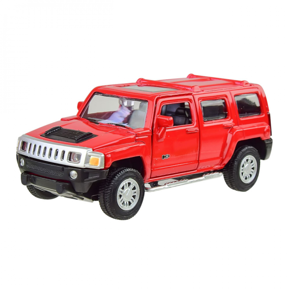 Машина метал "АВТОПРОМ", 1:43 HUMMER, 3 кольори, откр.двері, в кор. 14,5*6,5*7см /96-2/
