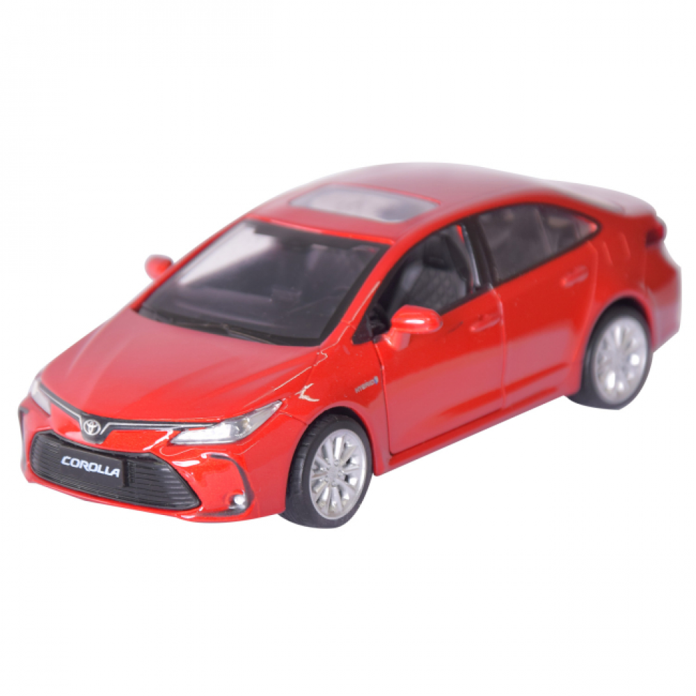 Машина метал АВТОПРОМ 1:33 Toyota Corolla Hybrid, бат., світло, звук, відчиняються двері, у кор. 18*8*9см /48-2/