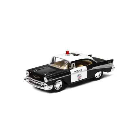 Модель Chevrolet Bel Air Police 1957 метал інерція двері KT5323W