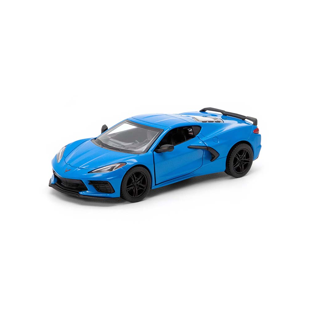 Модель легкова CORVETTE (2021) 5'' KT5432W метал.інерц.відкр.дв.4кол.кор./96/